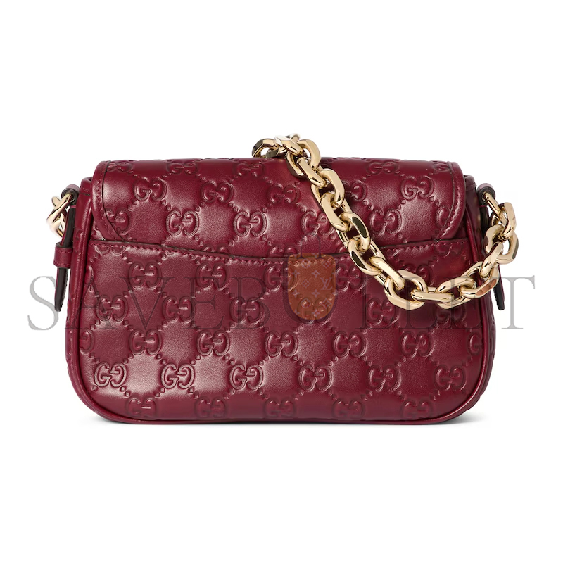 G*u*i gg emblem small shoulder bag ‎847448 (20.5*13*7cm)